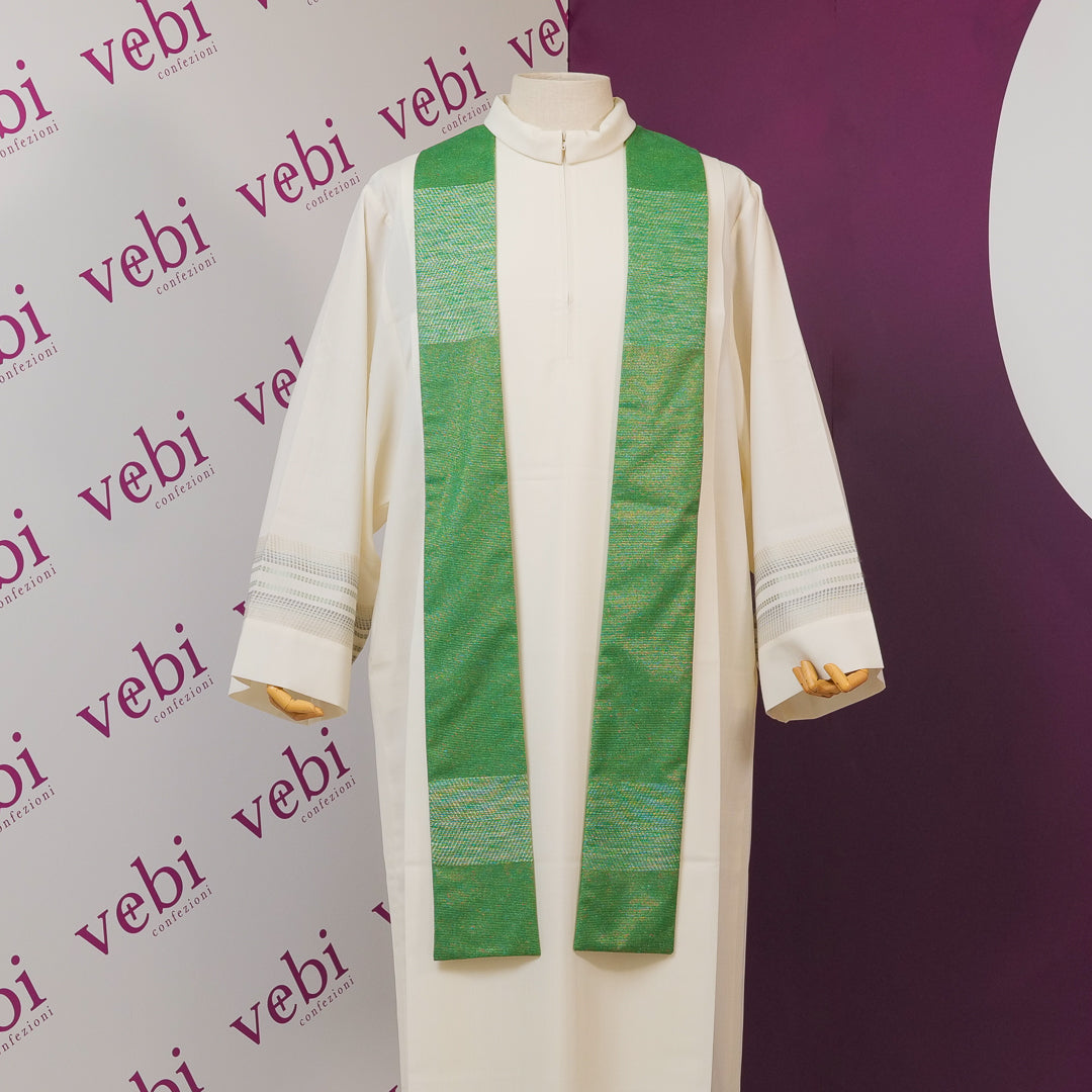 Casula Sacerdotale Lana Seta Lurex (Colori Liturgici Disponibili)