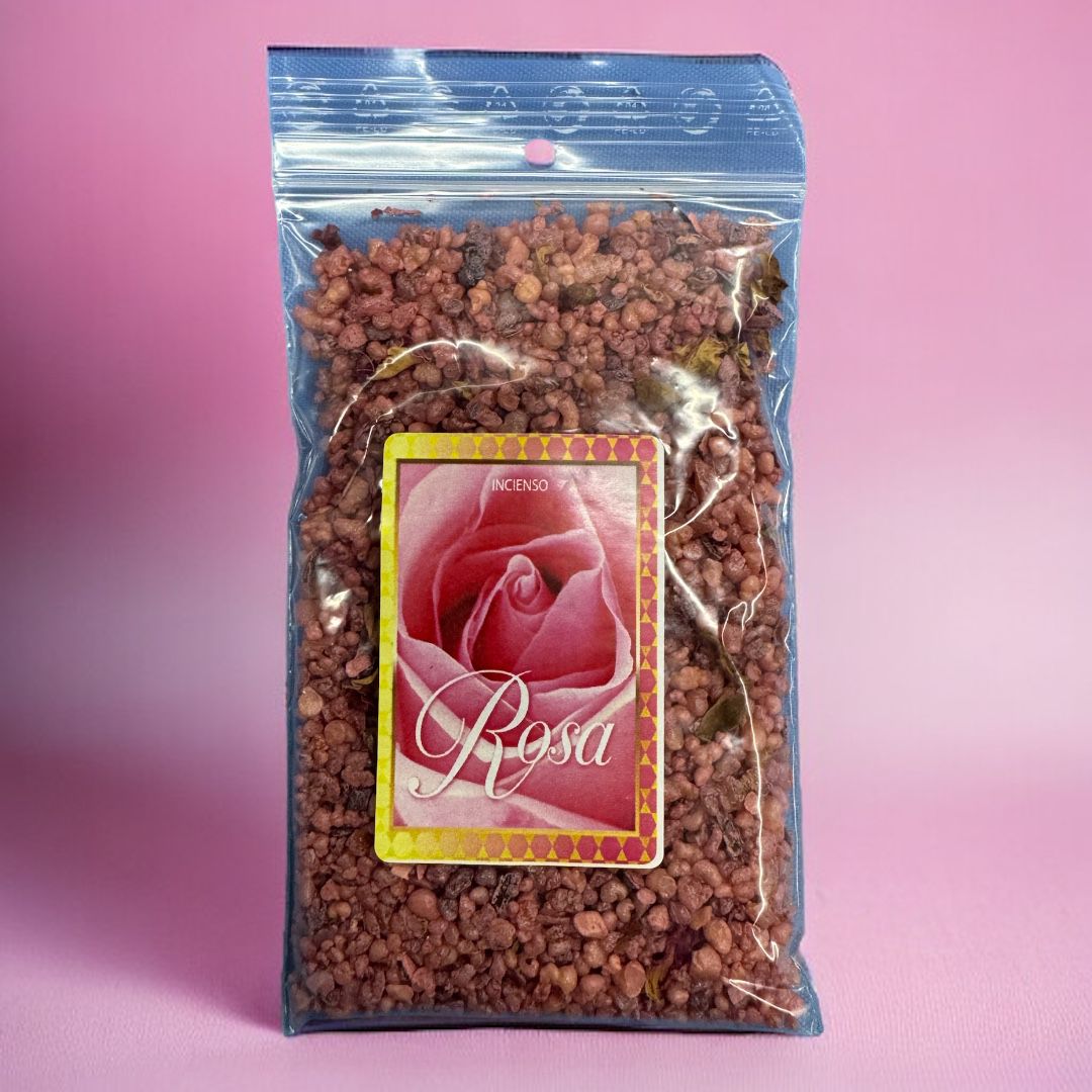 Incenso Grani Piccoli Fragranza Rosa 50 gr.