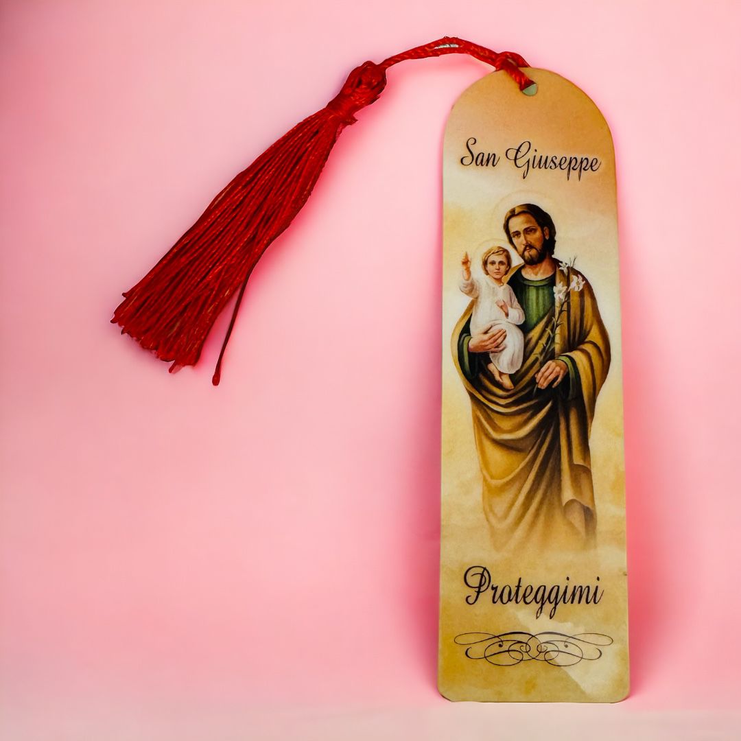 Segnalibro Plastificato San Giuseppe