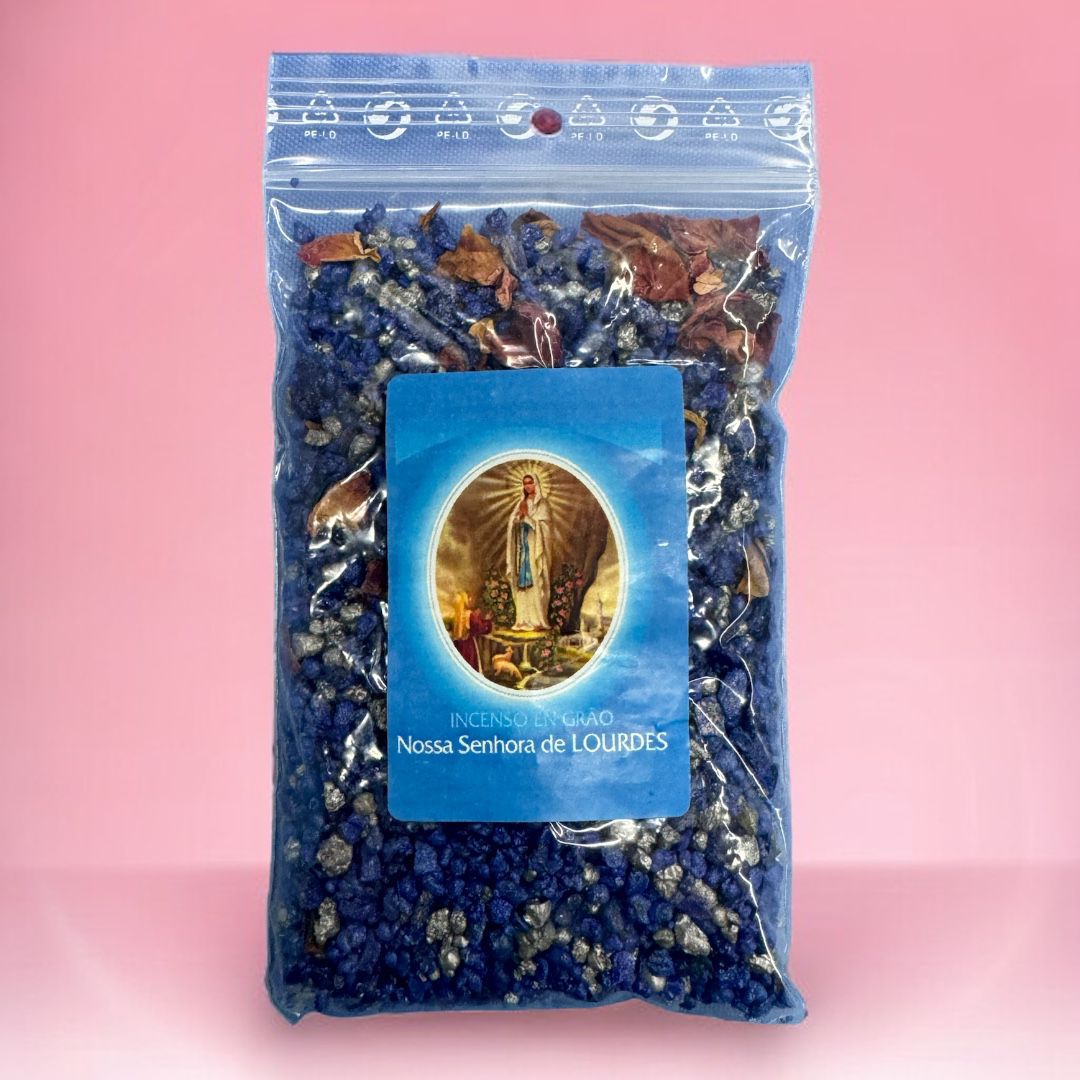 Incenso Grani Piccoli Fragranza Nossa Senhora de Lourdes 50 gr.